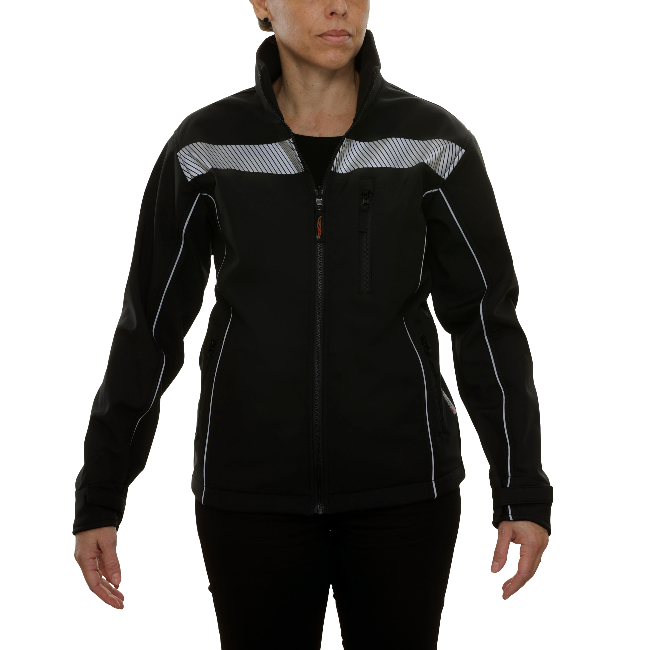 Reflective Jacket Soft Shell Water Resistant-eSafety Supplies, Inc