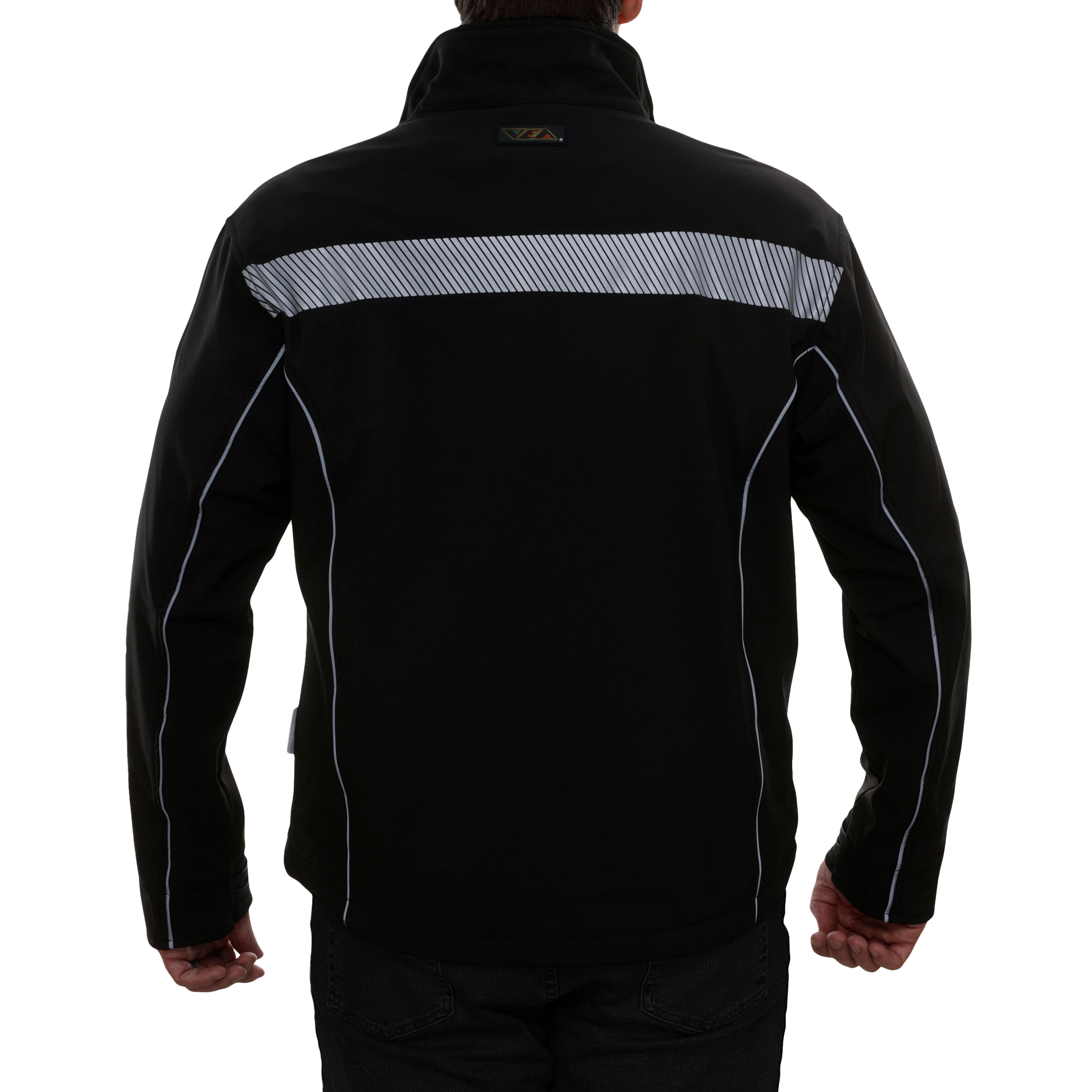 Reflective Jacket Soft Shell Water Resistant-eSafety Supplies, Inc