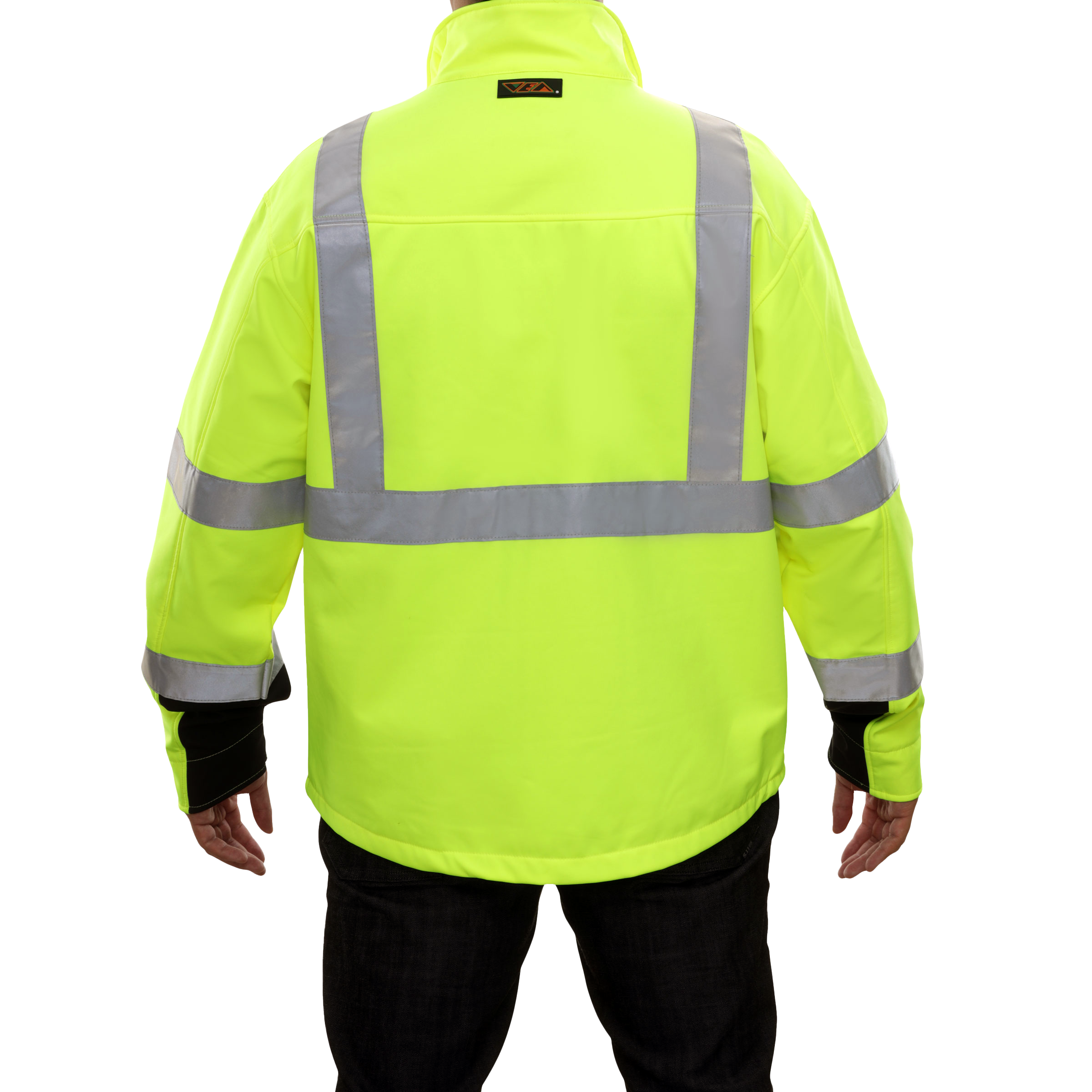Safety Jacket Hi Vis Soft Shell Water Resistant-eSafety Supplies, Inc