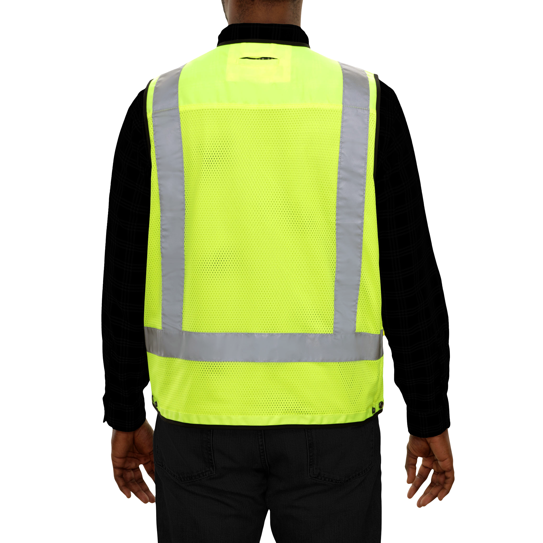 Surveyor Vest Hi Vis Multi-Pocket Vest Woven-eSafety Supplies, Inc