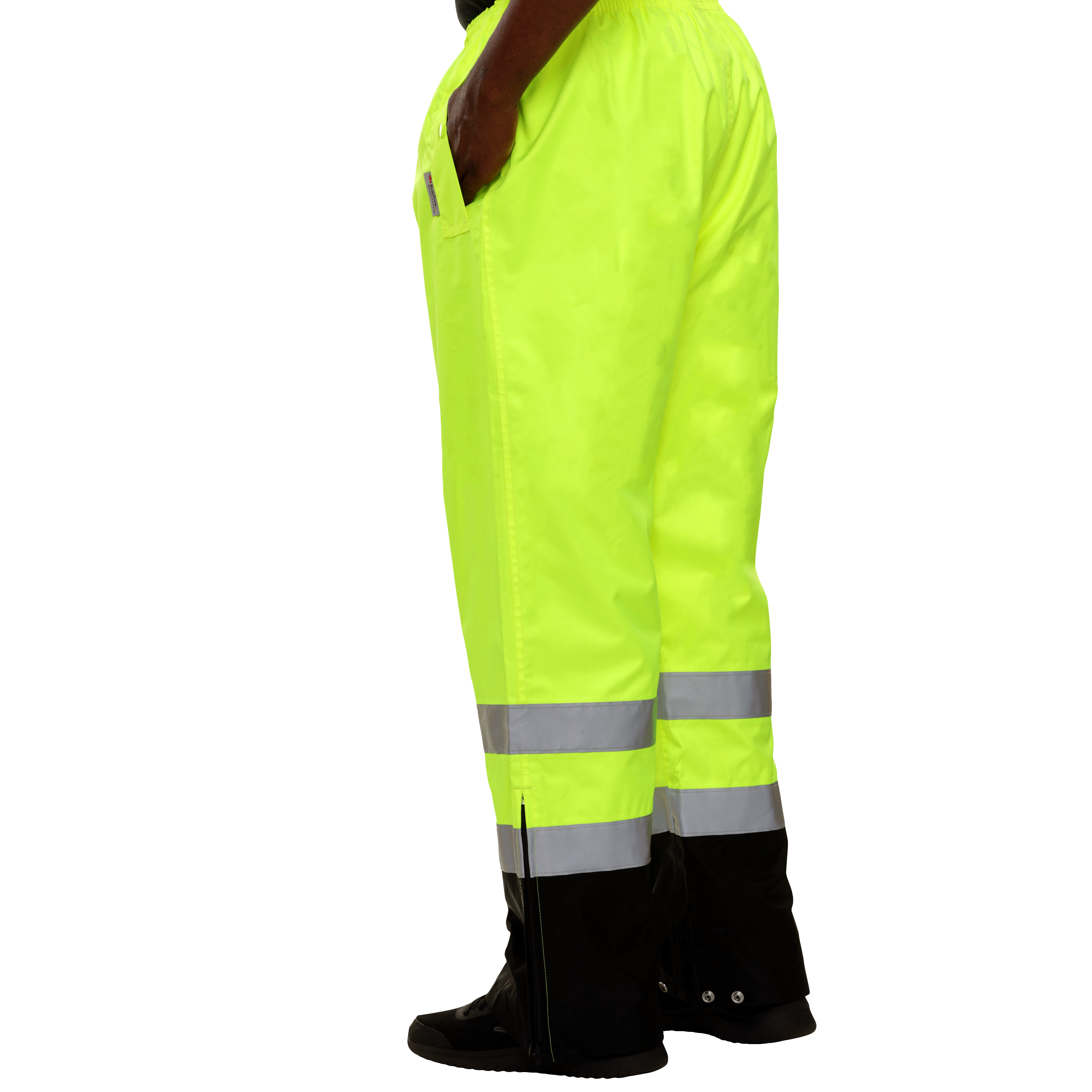 Safety Pants Hi Vis Pants Breathable Waterproof ANSI E-eSafety Supplies, Inc