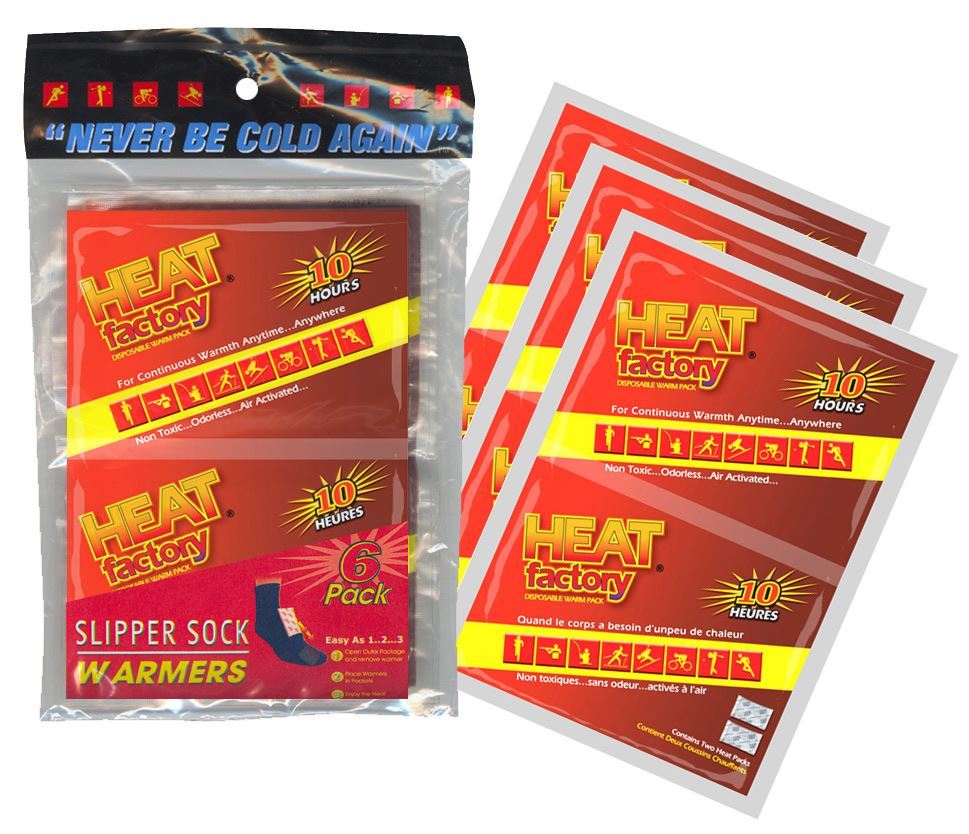 19633 - Heated Slipper Sock Refill 3Pk-eSafety Supplies, Inc