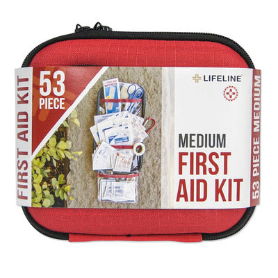 Lifeline Medium Hard-Shell Foam First Aid Kit - 53 Piece-eSafety Supplies, Inc