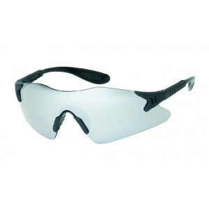 Silver Mirror Lens - Soft Non-Slip Rubber Nose Piece - Fully Adjustable Temples Safety Glasses-eSafety Supplies, Inc