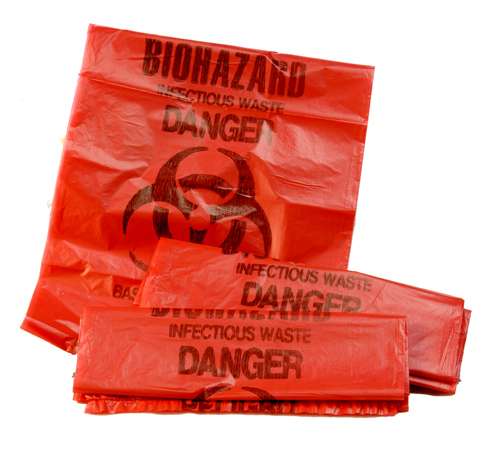 Hazardous Waste Bag - Single Bag-eSafety Supplies, Inc