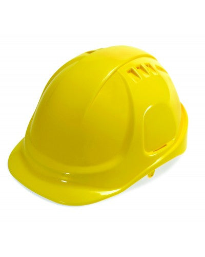 Durashell - Vented Cap Style Hard Hat - Yellow-eSafety Supplies, Inc