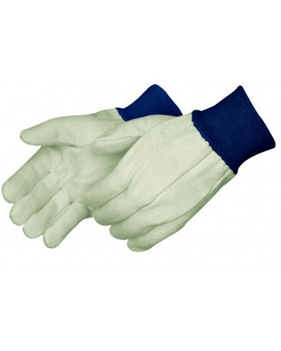 Standard cotton canvas - blue knit wrist - Men's - Dozen-eSafety Supplies, Inc