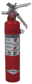 AmerexÂ® 2.5 Pound Stored Pressure Regular Dry Chemical 10-B:C Fire Extinguisher For Class B And C Fires With Anodized Aluminum Valve, Vehicle/Marine Bracket And Nozzle-eSafety Supplies, Inc