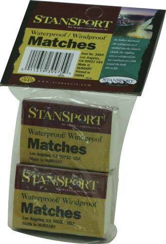 Waterproof Matches (2 boxes)-eSafety Supplies, Inc