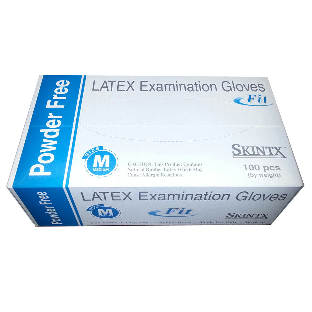 Skintx - Latex Powder-Free Exam Gloves Fit - Box-eSafety Supplies, Inc