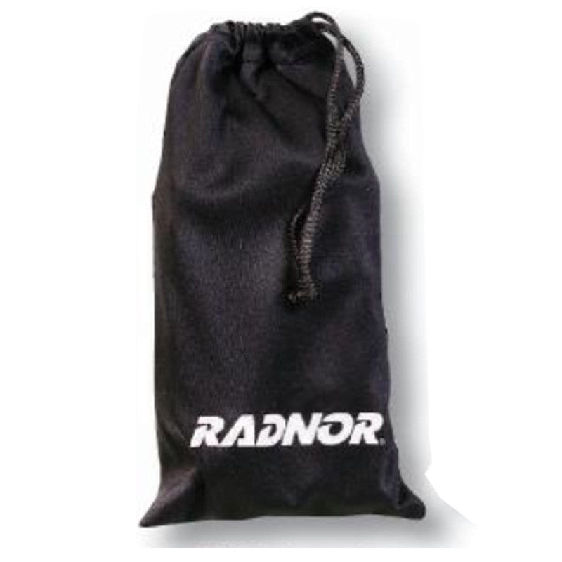 Radnor Black Microfiber Eyewear Pouch With Drawstring Closure-eSafety Supplies, Inc