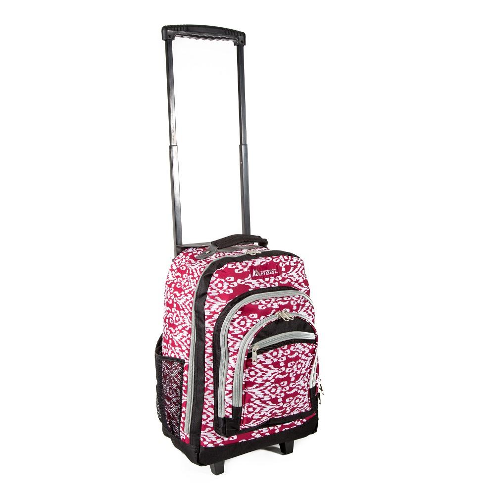 Everest-Wheeled Backpack w/ Pattern-eSafety Supplies, Inc