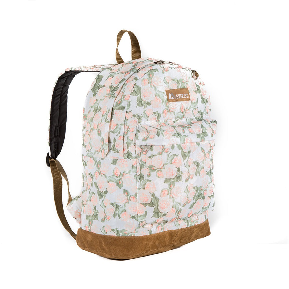 Everest-Suede Bottom Pattern Backpack-eSafety Supplies, Inc