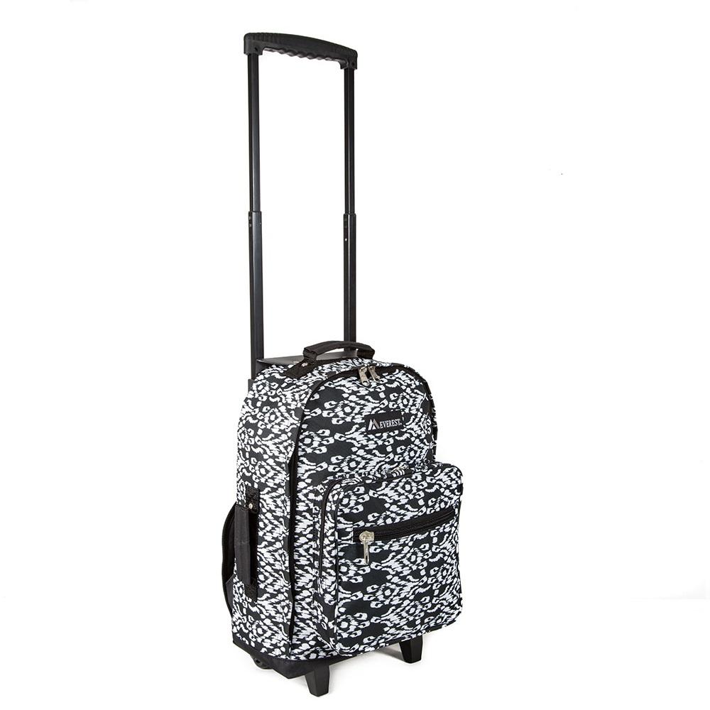 Everest-Wheeled Pattern Backpack-eSafety Supplies, Inc