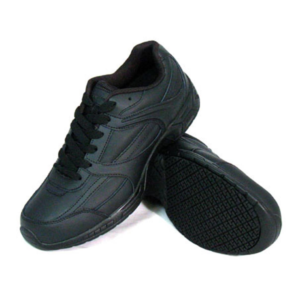 Genuine Grip Footwear- 1010 Men's Athletic Black Shoe-eSafety Supplies, Inc