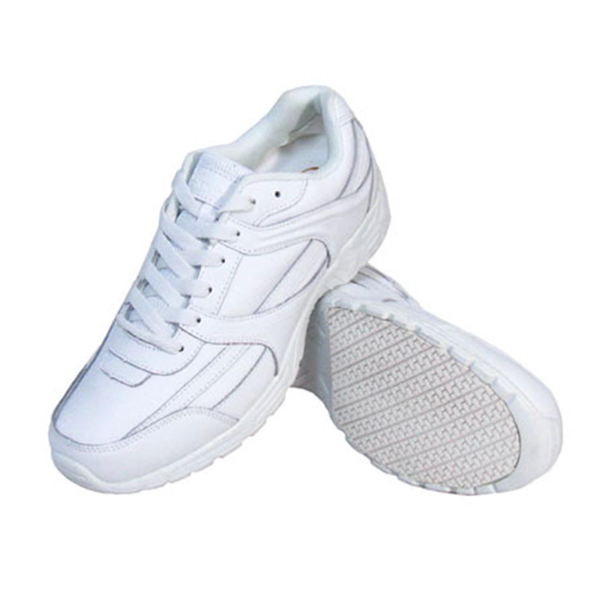 Genuine Grip Footwear- 1015 Men's Athletic White Shoe-eSafety Supplies, Inc