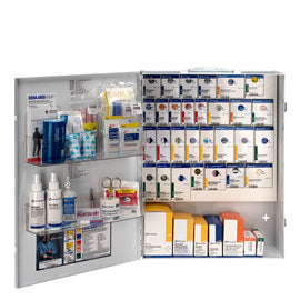 RADNOR™ White Metal Wall Mount 150 Person | X-Large First Aid Cabinet-eSafety Supplies, Inc