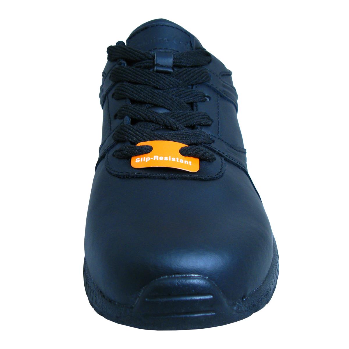 Genuine Grip Footwear- 130 Black Women's Athletic Plain Toe Shoe-eSafety Supplies, Inc