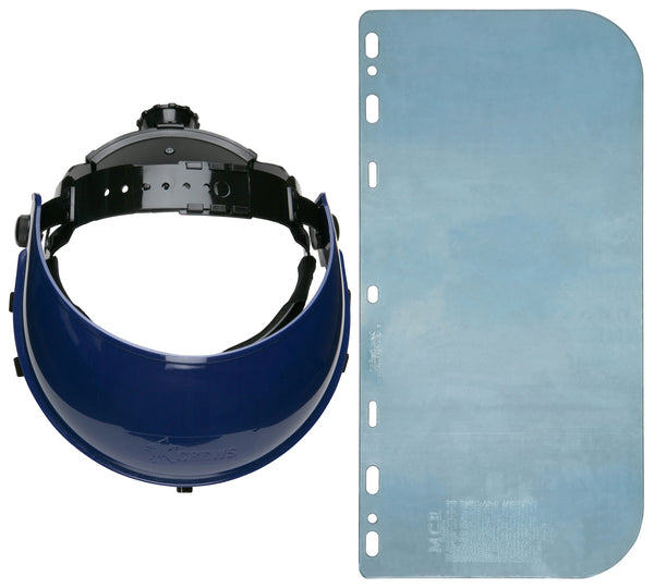 MCR Safety 103 Headgear + 181640 PETG Shield Boxed-eSafety Supplies, Inc