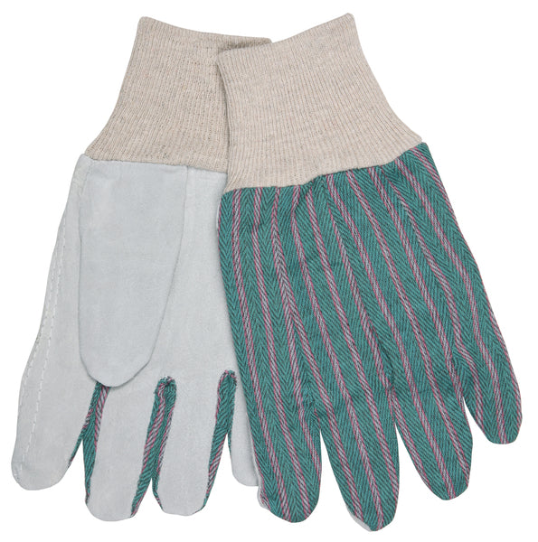 MCR Safety Ladies Clute Knit Wrist Leather Palm-eSafety Supplies, Inc