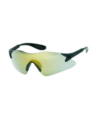 Gray Lens - Soft Non-Slip Rubber Nose Piece - Fully Adjustable Temples Safety Glasses-eSafety Supplies, Inc
