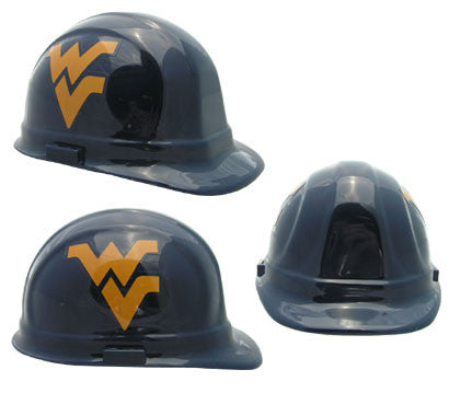 West Virginia Mountaineers - NCAA Team Logo Hard Hat Helmet-eSafety Supplies, Inc
