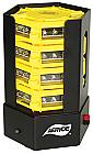 UNIVERSAL ROAD FLARE 4-PACK CHARGING STATION - AMBER LEDs-eSafety Supplies, Inc