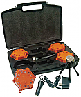 SUPER ROAD FLARE KIT WITH AMBER LEDs (4-PACK)-eSafety Supplies, Inc