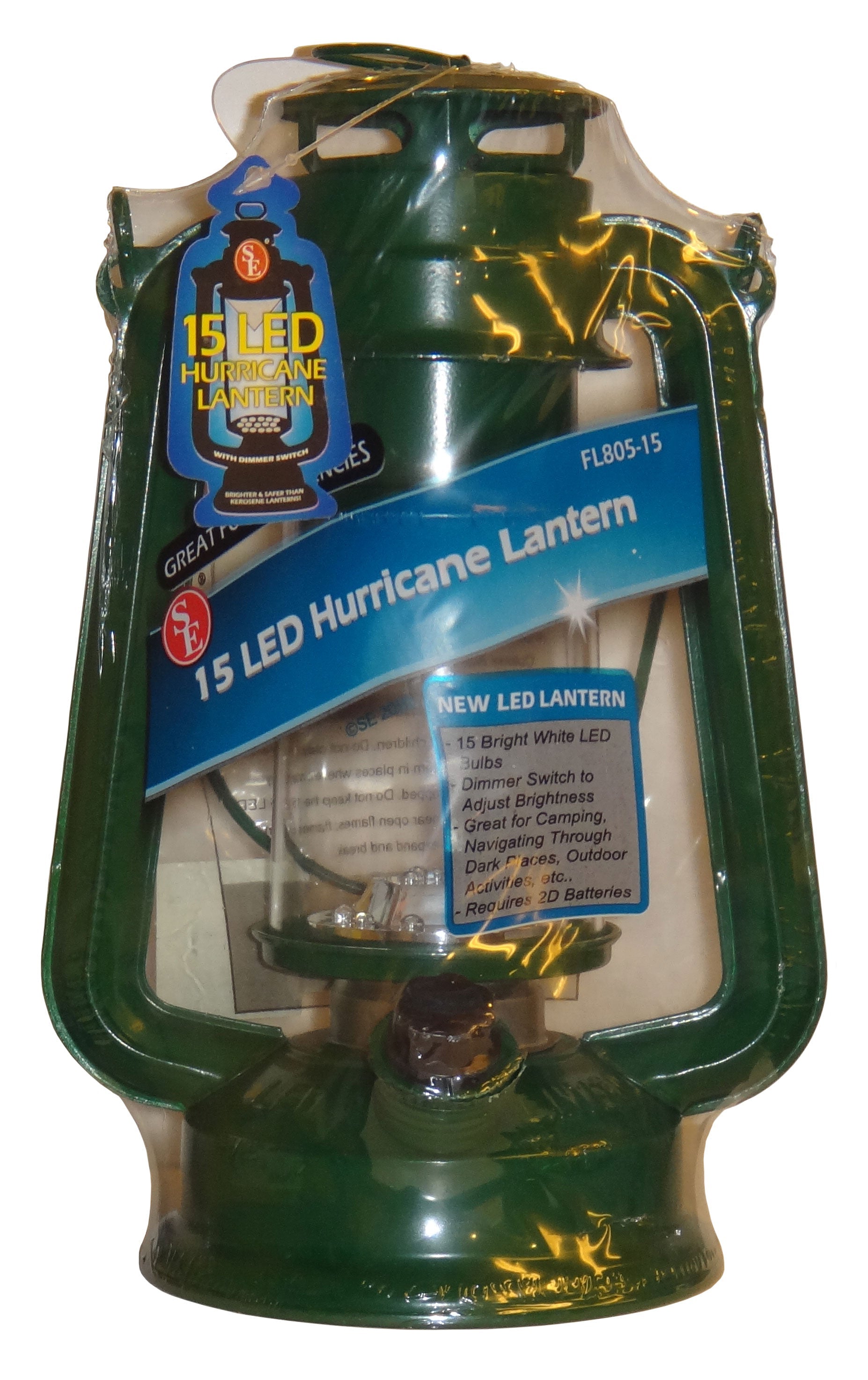 15-LED Hurricane Lantern-eSafety Supplies, Inc