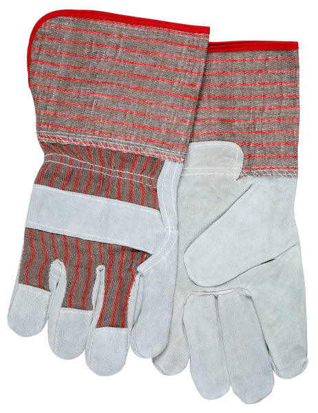 MCR Safety Leather Palm Gauntlet Starched Cuff-eSafety Supplies, Inc
