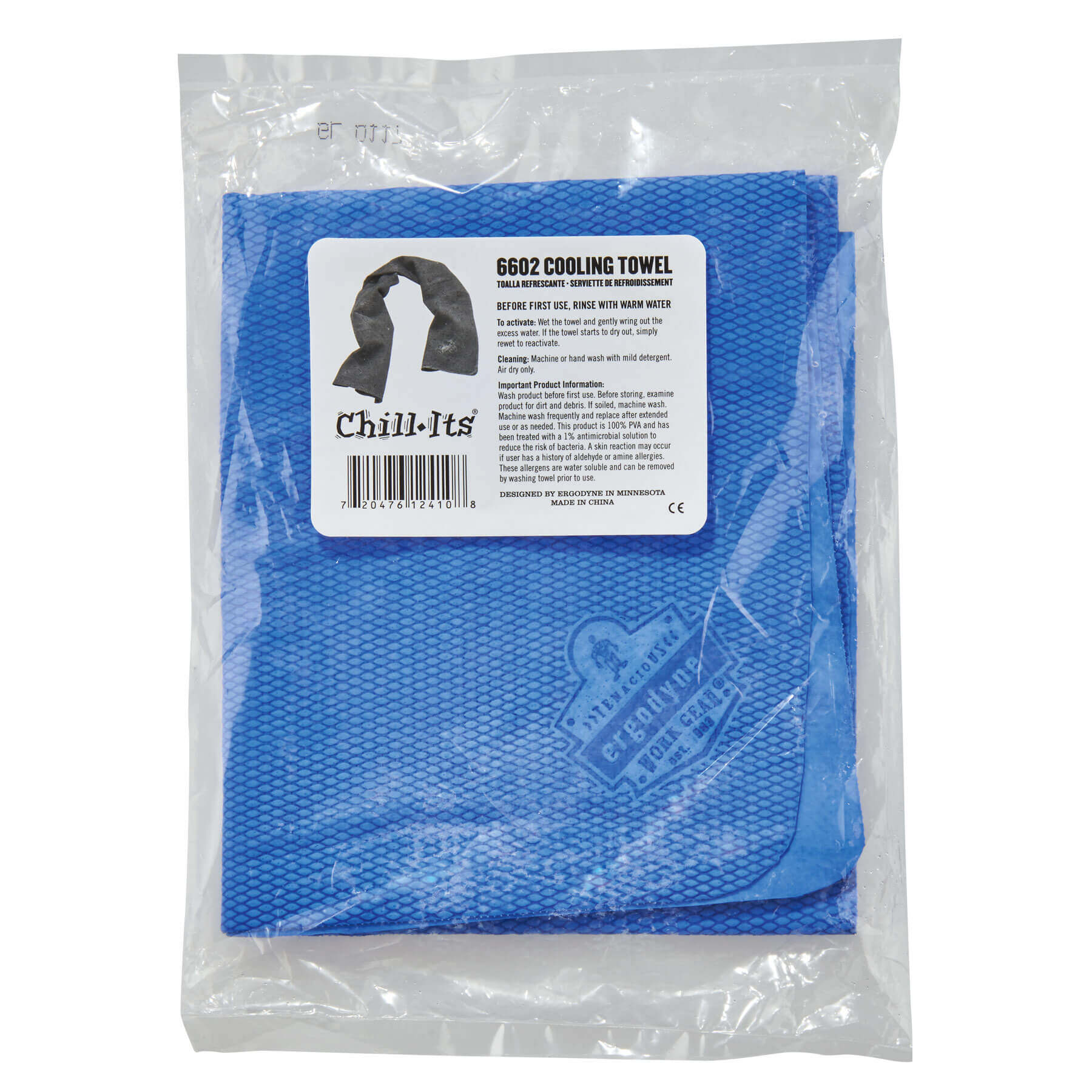 Chill-Its® 6602 Evaporative Cooling Towel (50-Pack)-eSafety Supplies, Inc