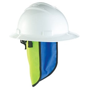 Ergodyne Chill-Its 6670CT Evap. Hard Hat Neck Shade w/CT-eSafety Supplies, Inc
