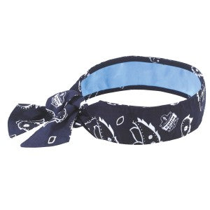 Ergodyne Chill-Its® 6700CT Evaporative Cooling Bandana with Cooling Towel - Tie-eSafety Supplies, Inc
