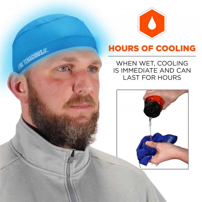Chill-Its 6632 Cooling Skull Cap-eSafety Supplies, Inc