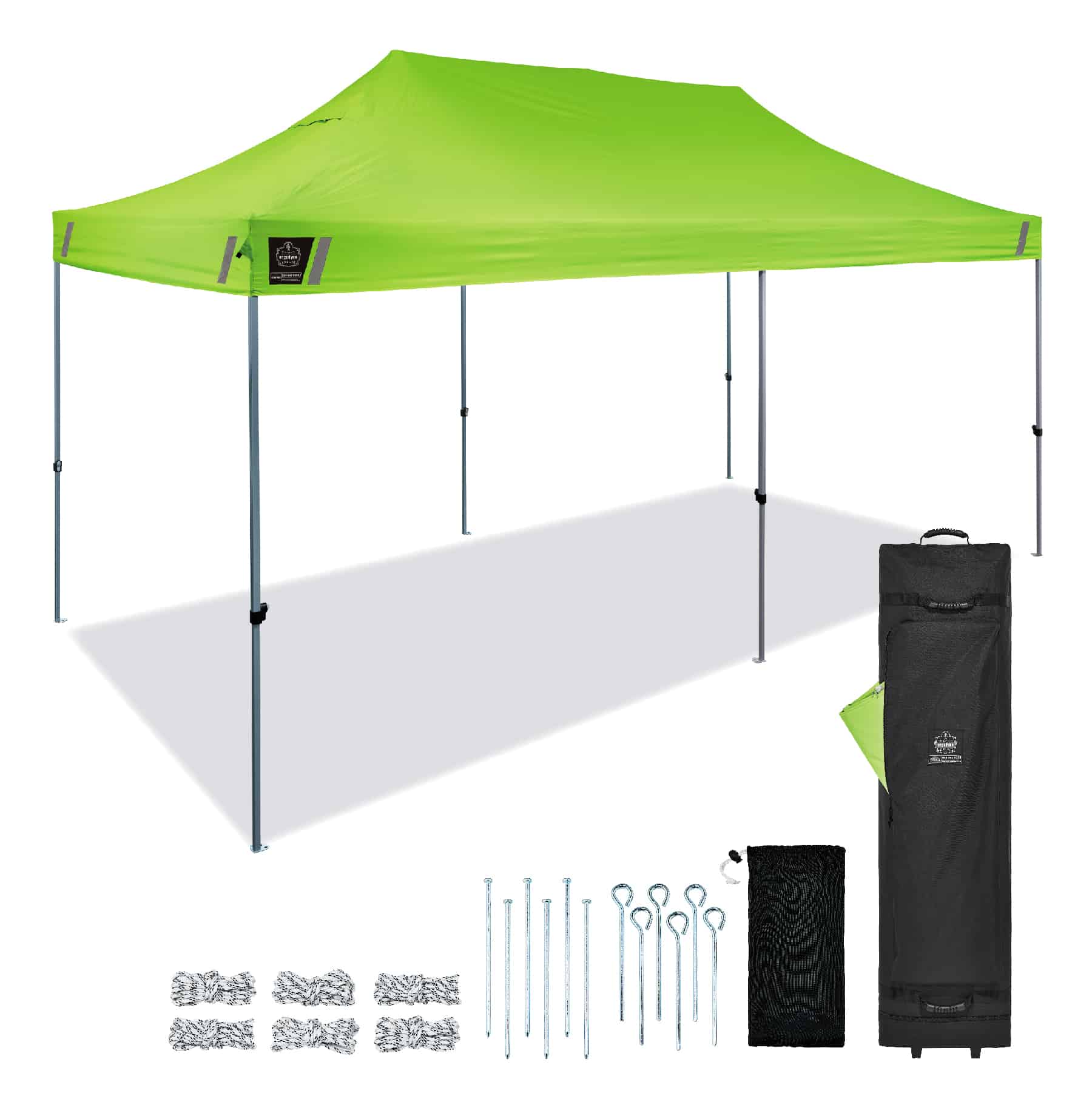 SHAX® 6015 Heavy-Duty Pop-Up Tent - 10ft x 20ft / 3m x 6m-eSafety Supplies, Inc