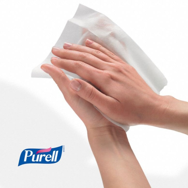 Purell® Sanitizing Wipes, Canister Of 270 Wipes-eSafety Supplies, Inc
