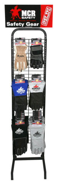 MCR Safety 12 Hook Floor Display-eSafety Supplies, Inc