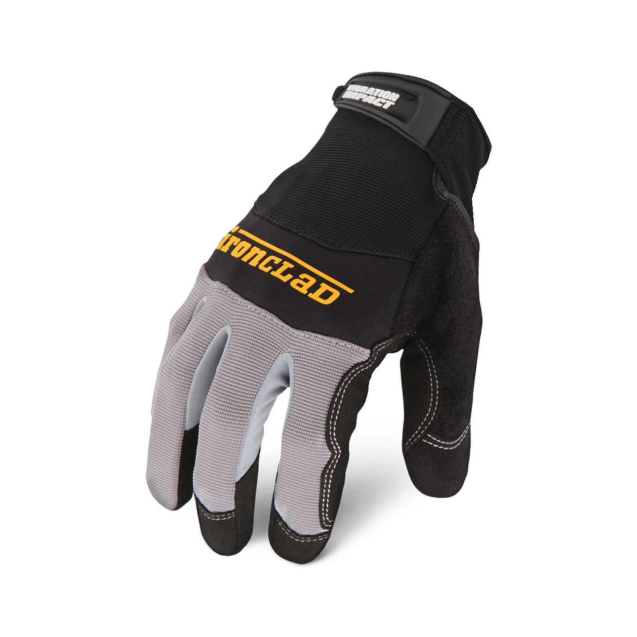 Ironclad Vibration Impact Glove Black/Grey-eSafety Supplies, Inc