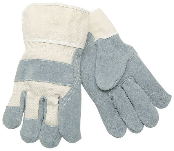 MCR Safety Select Shldr White Canvas Duck Cuff-eSafety Supplies, Inc