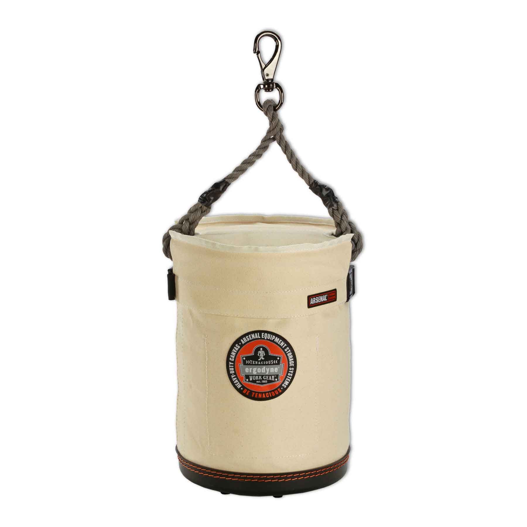 Arsenal 5744T Small Plastic Bottom Bucket-Swivel with Top-eSafety Supplies, Inc