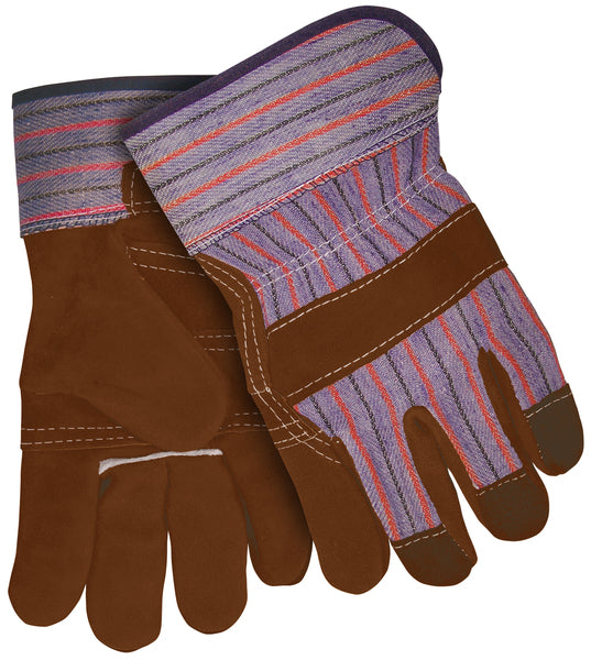 MCR Safety Tan Color Leather Palm W/Rubberizd Cuff-eSafety Supplies, Inc