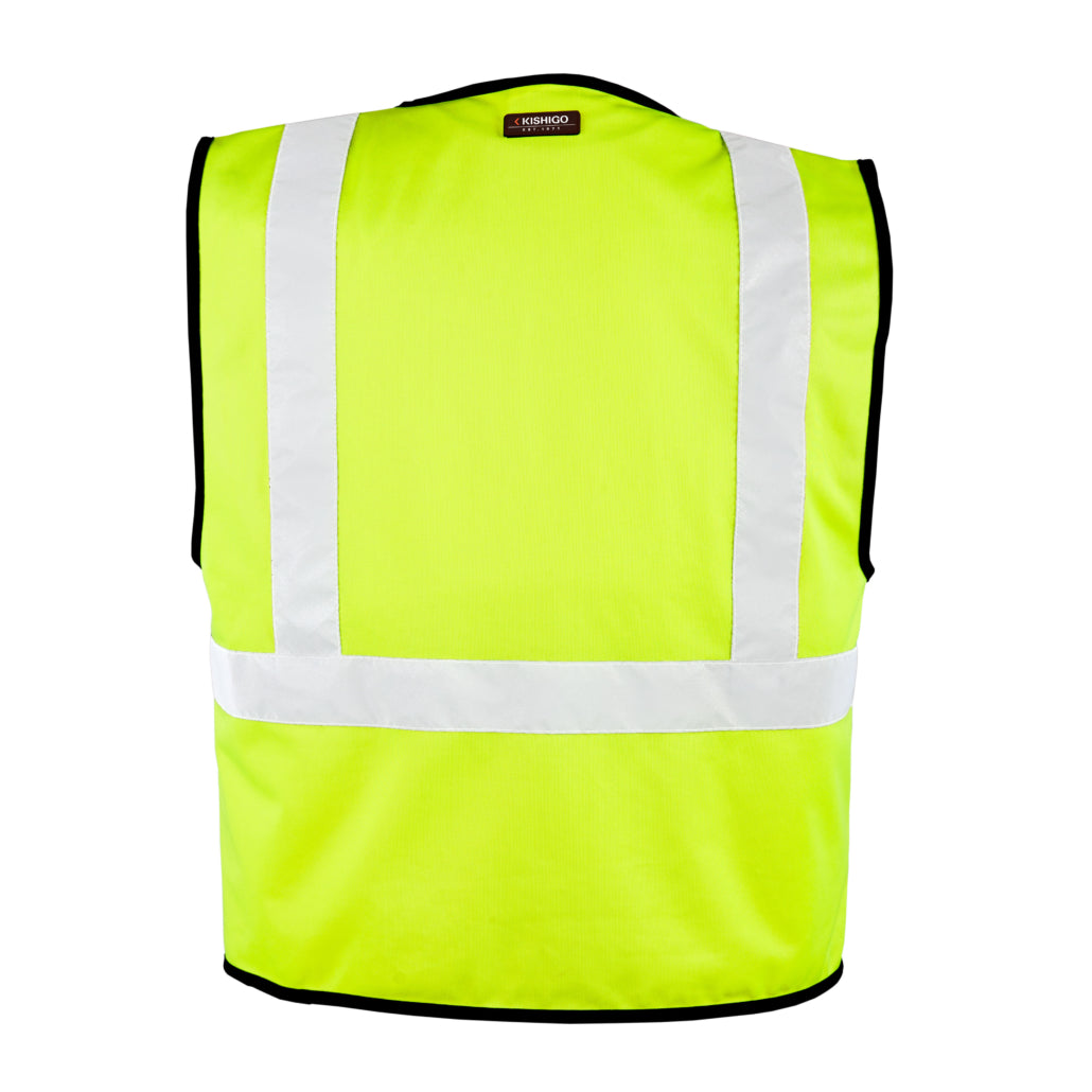 Kishigo Solid Adjustable Economy Vest-eSafety Supplies, Inc