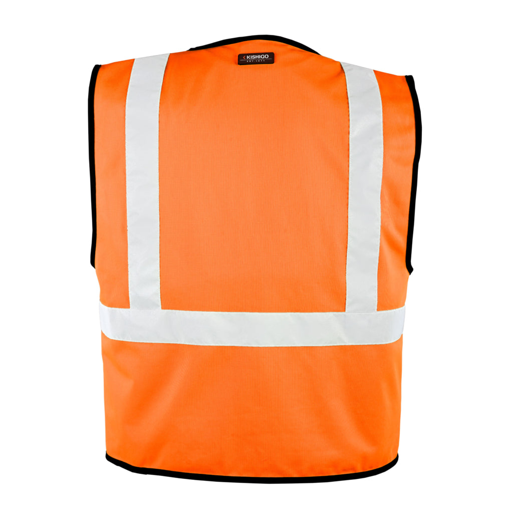 Kishigo Solid Adjustable Economy Vest-eSafety Supplies, Inc