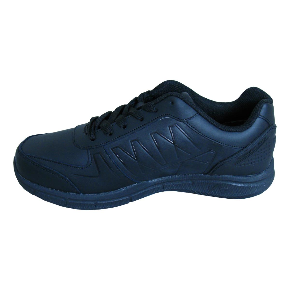 Genuine Grip Footwear- 160 Women's Black Athletic Shoe-eSafety Supplies, Inc
