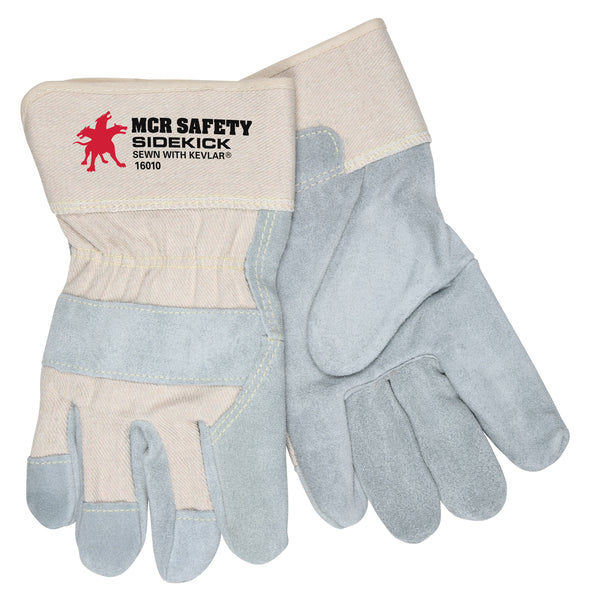 MCR Safety Side Leather Palm W/Kevlar-eSafety Supplies, Inc