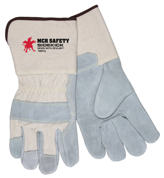 MCR Safety Side Leather Gauntlet W/Kevlar-eSafety Supplies, Inc