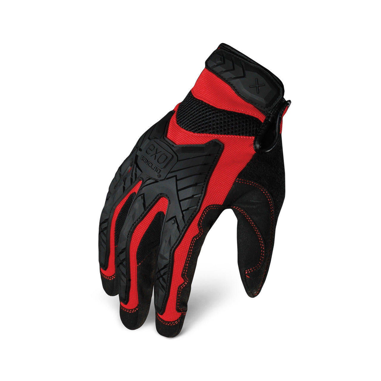 Ironclad EXO™ Impact Glove Black/Red-eSafety Supplies, Inc