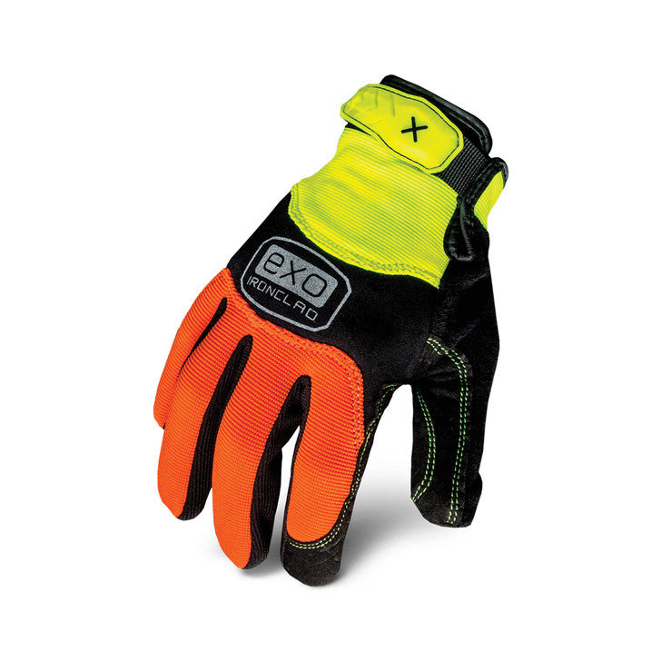 Ironclad EXO™ Pro-Hi-Viz Abrasion Glove/Orange/Yellow-eSafety Supplies, Inc