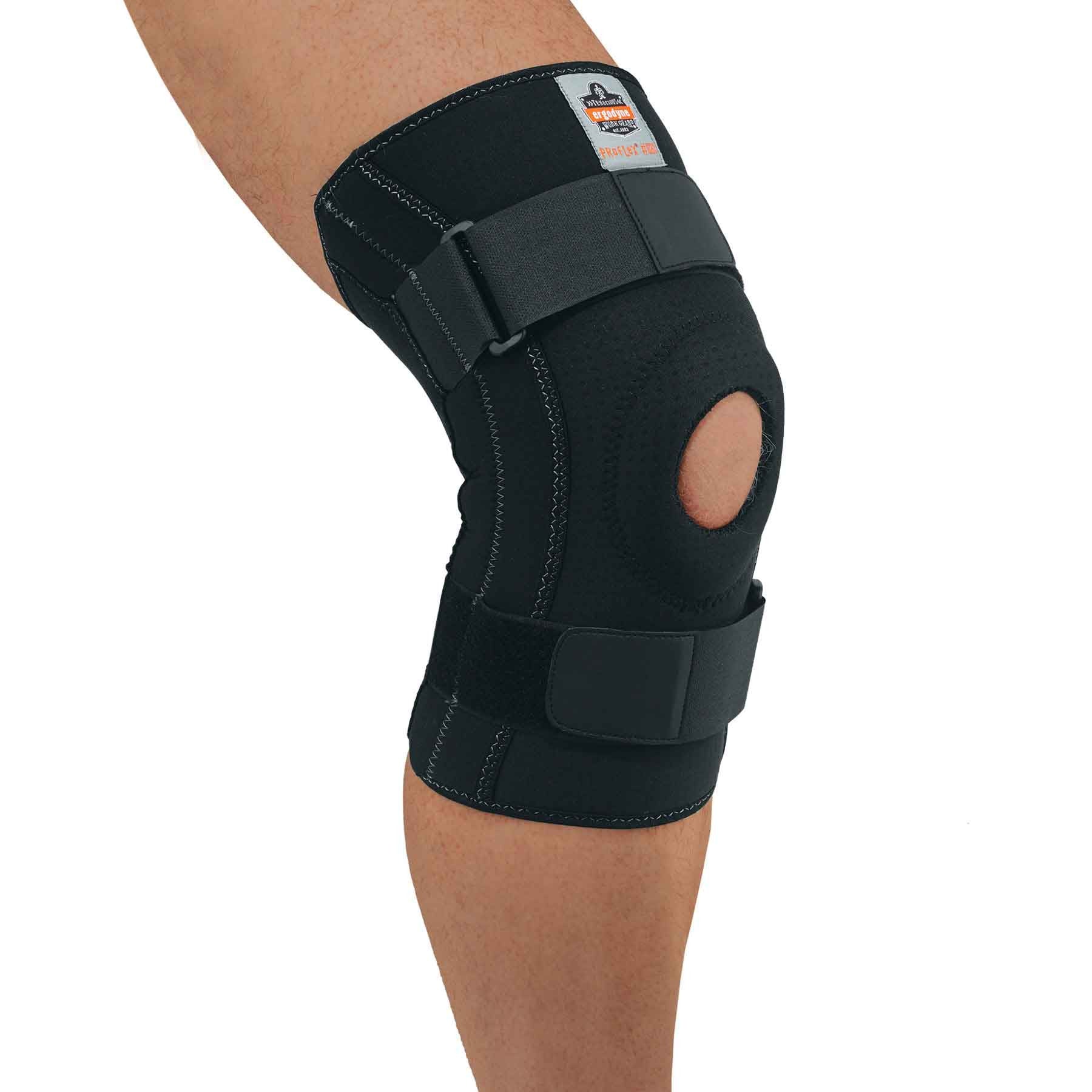 Ergodyne-ProFlex 620 Knee Sleeve w/Open Patella/Spiral Stays-eSafety Supplies, Inc