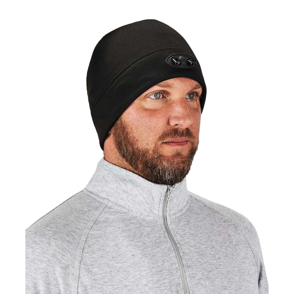 N-Ferno 6804 Skull Cap Beanie Hat - LED Lights-eSafety Supplies, Inc